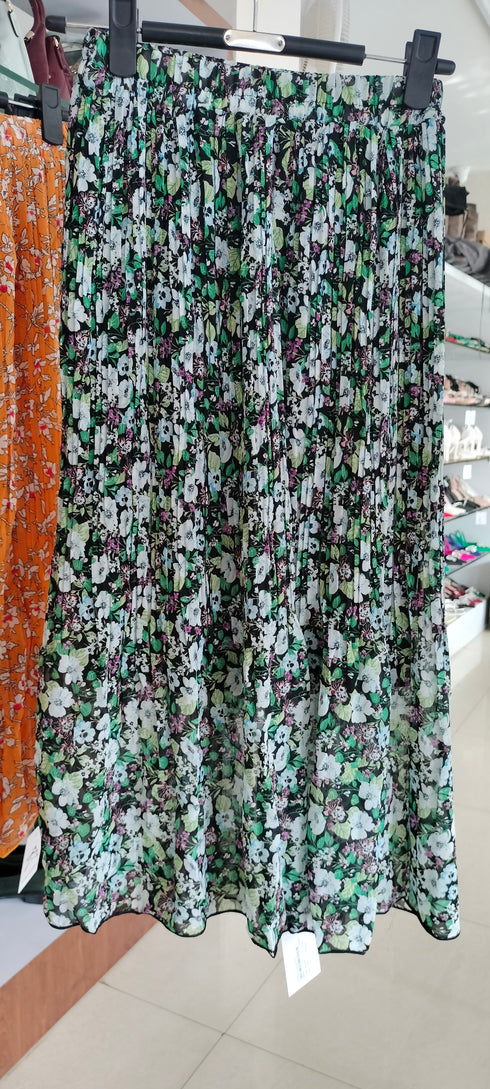 Chiffon Floral Printed Skirts